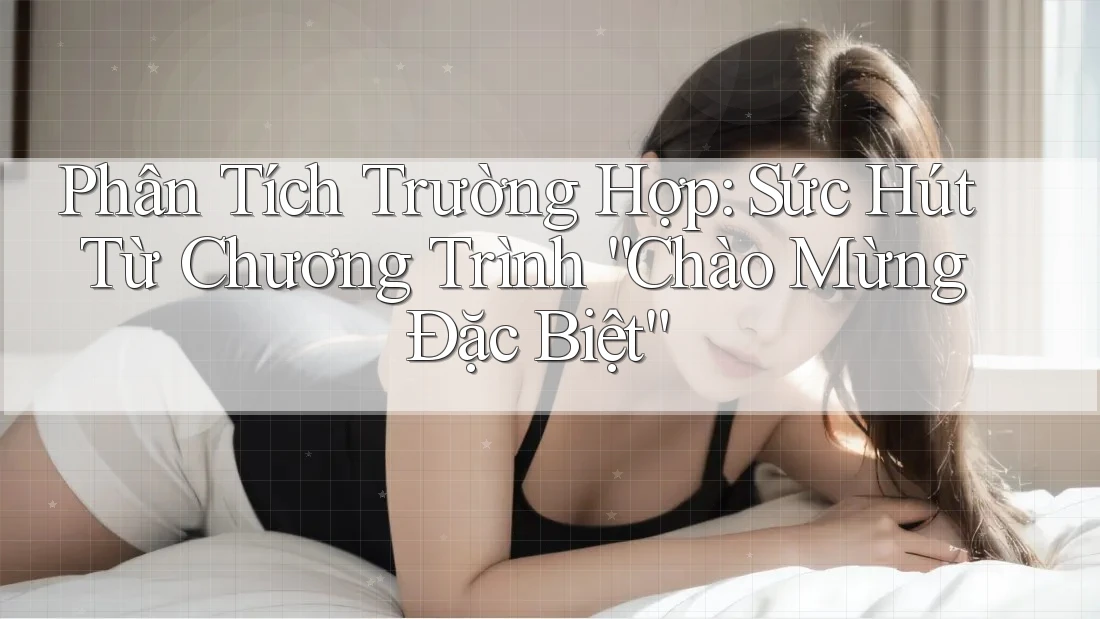 Phân Tích Trường Hợp: Sức Hút Từ Chương Trình “Chào Mừng Đặc Biệt”