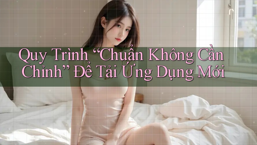 Quy Trình “Chuẩn Không Cần Chỉnh” Để Tải Ứng Dụng Mới
