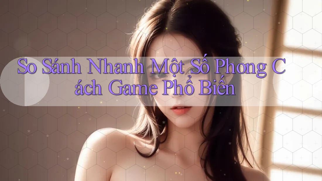 So Sánh Nhanh Một Số Phong Cách Game Phổ Biến