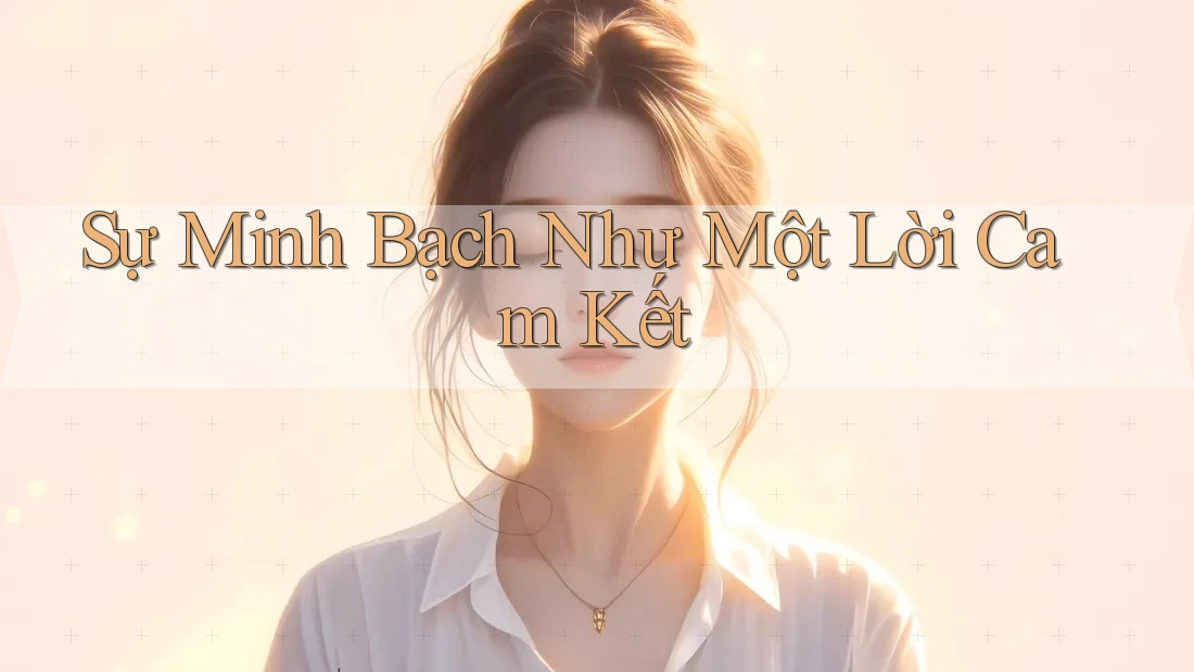 Sự Minh Bạch Như Một Lời Cam Kết Sự Minh Bạch Như Một Lời Cam Kết
