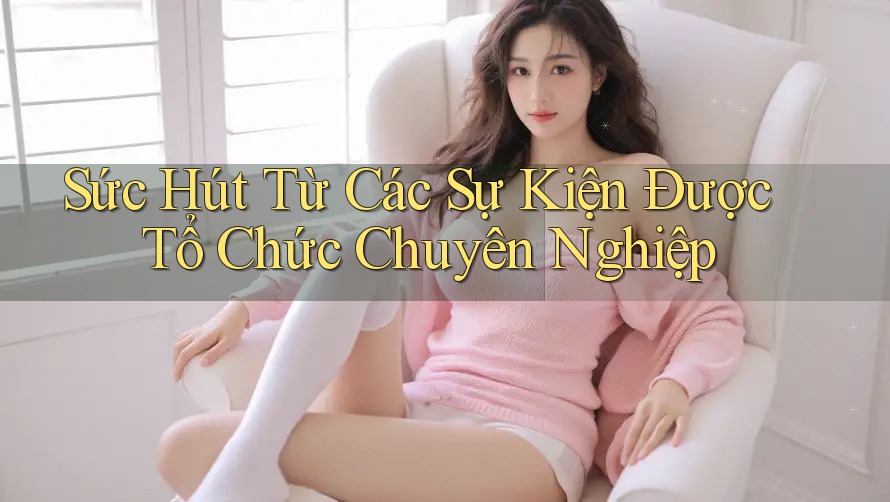 Sức Hút Từ Các Sự Kiện Được Tổ Chức Chuyên Nghiệp