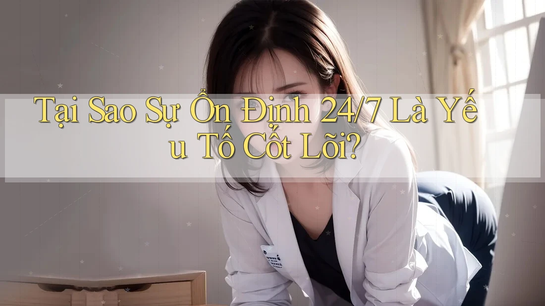 Tại Sao Sự Ổn Định 24/7 Là Yếu Tố Cốt Lõi?