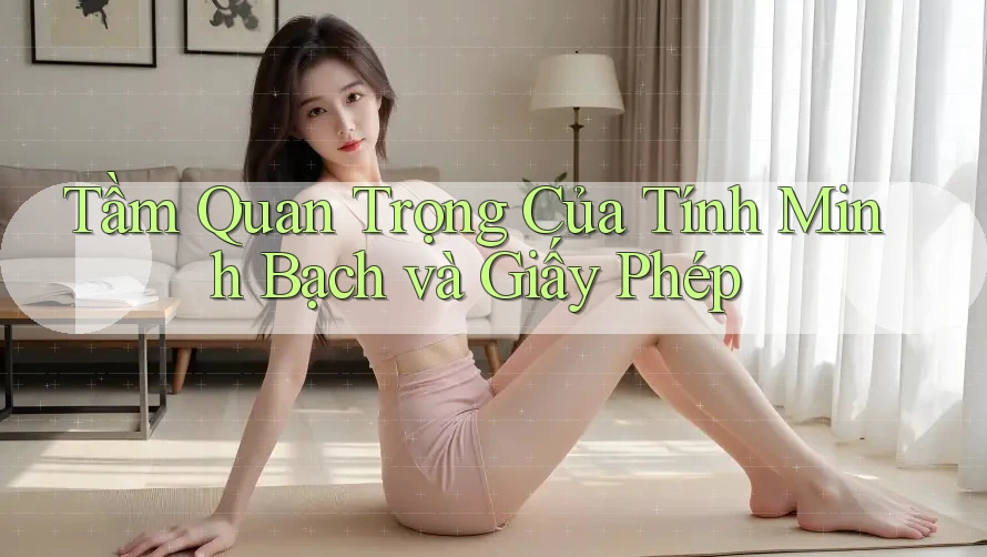 Tầm Quan Trọng Của Tính Minh Bạch và Giấy Phép