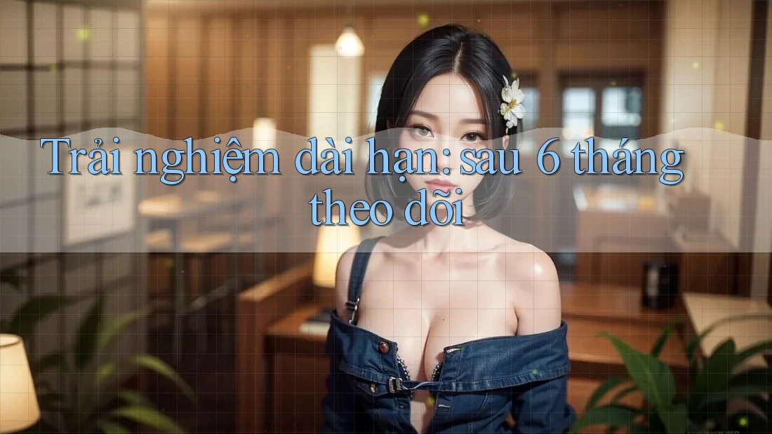 Trải nghiệm dài hạn: sau 6 tháng theo dõi