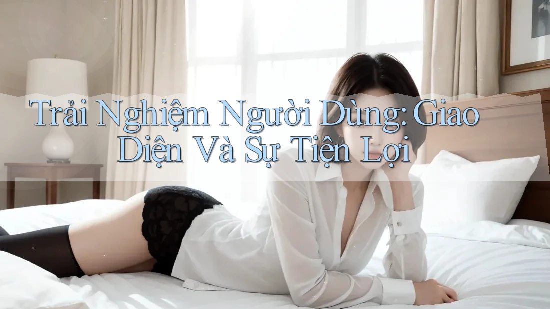 Trải Nghiệm Người Dùng: Giao Diện Và Sự Tiện Lợi