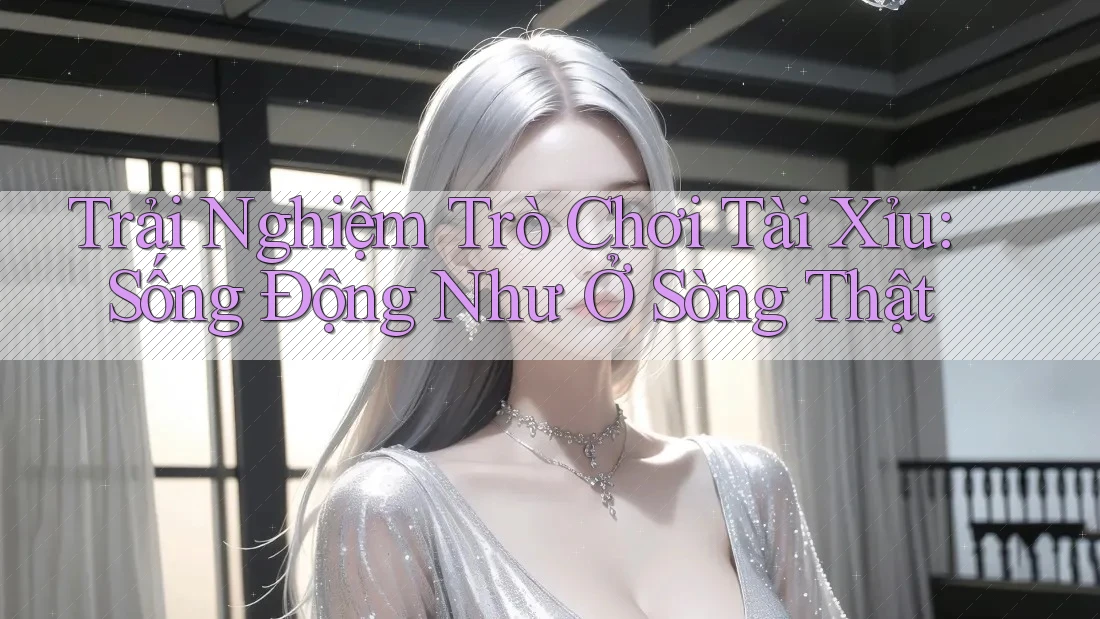 Trải Nghiệm Trò Chơi Tài Xỉu: Sống Động Như Ở Sòng Thật