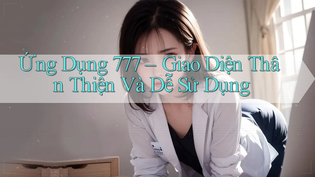 Ứng Dụng 777 – Giao Diện Thân Thiện Và Dễ Sử Dụng