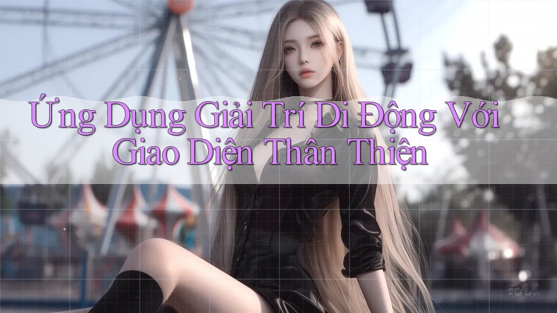 Ứng Dụng Giải Trí Di Động Với Giao Diện Thân Thiện