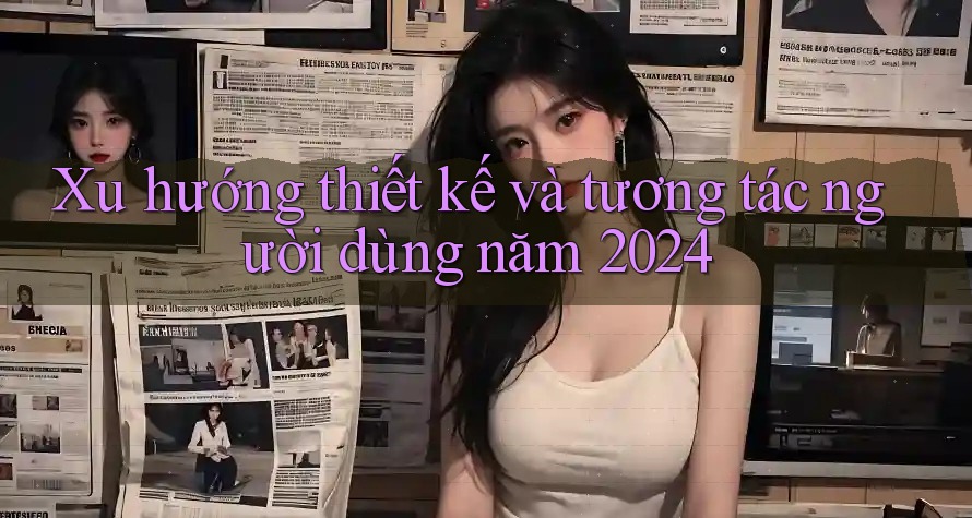 Xu hướng thiết kế và tương tác người dùng năm 2024 Xu hướng thiết kế và tương tác người dùng năm 2024